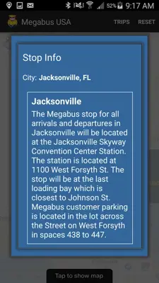 Megabus USA android App screenshot 1