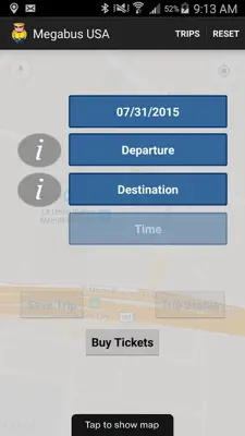 Megabus USA android App screenshot 5